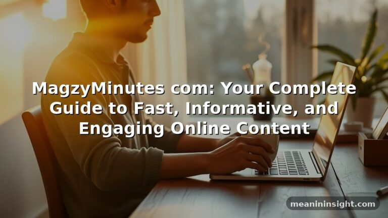 MagzyMinutes com: Your Complete Guide to Fast, Informative, and Engaging Online Content