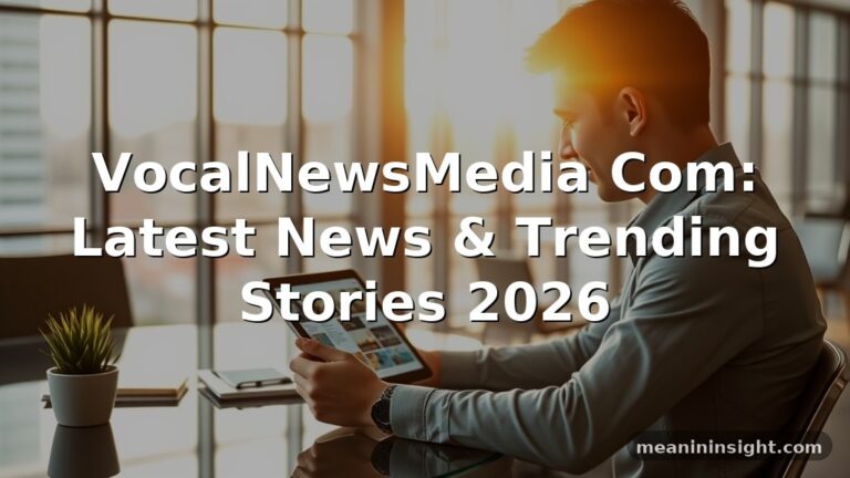 VocalNewsMedia Com: Latest News & Trending Stories 2026