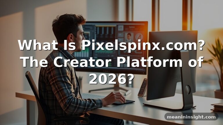 What Is Pixelspinx com? The Creator Platform of 2026